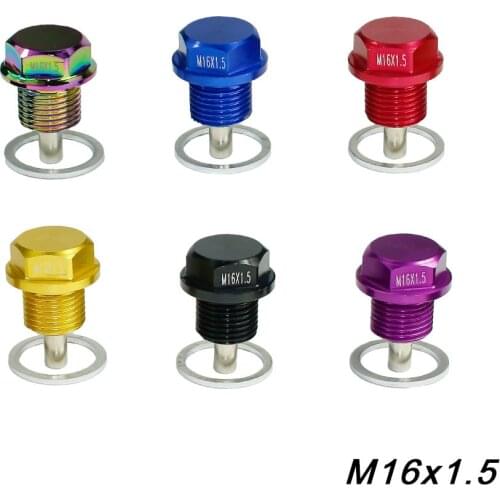 M16*P1.5MM Magnetic Oil Sump drain plug Oil Drain Plug For Most vehicles with 16x1.5 threaded