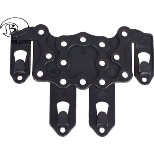 Molle Adapter Speed Clip Platform Airsoft Glock 17 M92 Holster Rail Case Mount Hunting Gun Holster Adapter Gun Accessories
