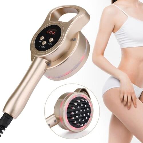 Heating Micro Electric Slimming Massager 3D Body Shaping LED Fat Burner Health Care Meridian Brush Anti Cellulite Beauty Machine