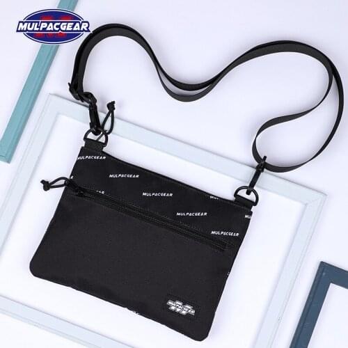 2020 new crossbody bag trend mens and boys' shoulder bag wear-resistant Oxford cloth close-fitting bag casual messenger bag