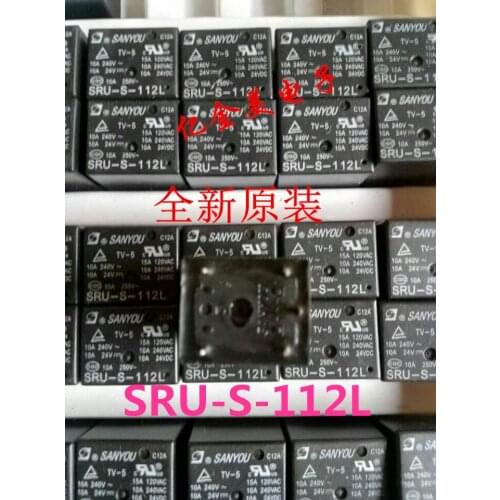 The new original SRU-S-112L 12VDC relay 5-pin 10A a conversion