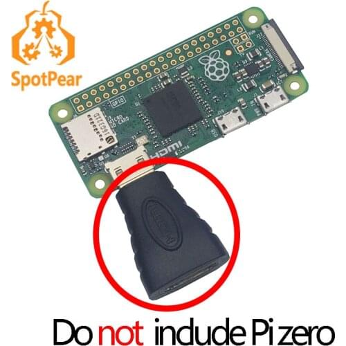 Raspberry Pi zero Pi0 W mini HDMI TO Standard HDMI Adapter