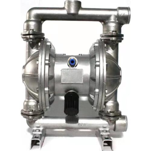 Pneumatic diaphragm pump QBK40 Corrosion resistant acid and alkali Corrosion high temperture 8L/S