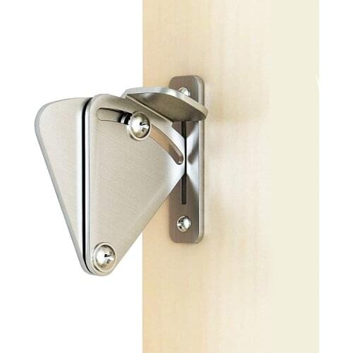Carbon Steel barn Door Lock stainless steel door Latch Furniture Hardware lock for sliding door