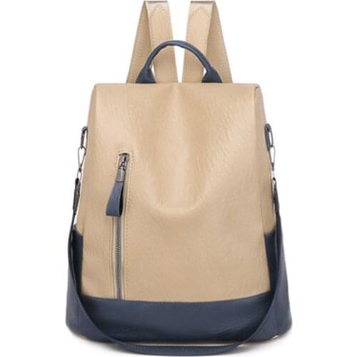 Cross-border New Anti-theft Backpack Female Korean version Multifunctional Ieisure Travel Backpack nylon large capacity college