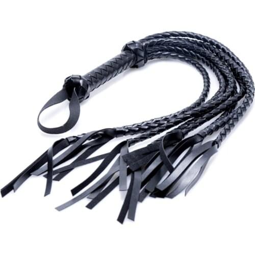 Strict Braided Tigress Whip Fetish 8 Tail Flogger Slave Spanking Flick Sex Toys For Couples Sexy Policy Knout Roleplay Ridding