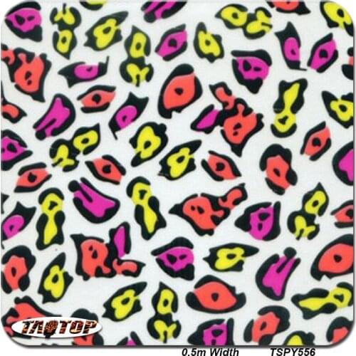 TAOTOP556 0.5m*10m Popular Leopard Skin pva water transfer printing film Width 100cm water transfer printing film