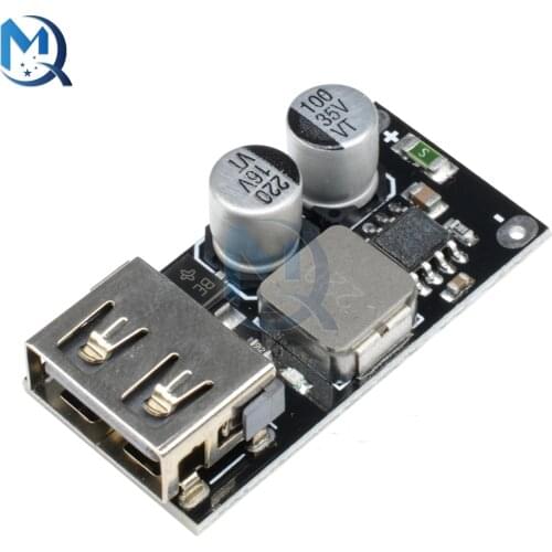 QC3.0 QC2.0 USB DC-DC Buck Converter Charging Step Down Module 6-32V 9V 12V 24V to Fast Quick Charger Circuit Board 3V 5V 12V