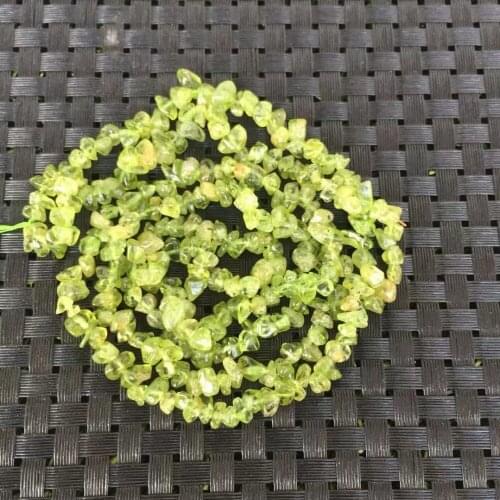 1 strand beautiful 100% natural prehnit Crystal gemstone Metaphysical Healing Stone with holes jewelry making wholesale