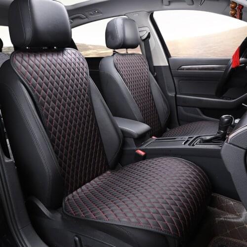2020 Good Quality Easy Clean Not Moves Car Seat Cushions, Universal Pu Leather Non Slide Seats Cover Water Proof M10 X36
