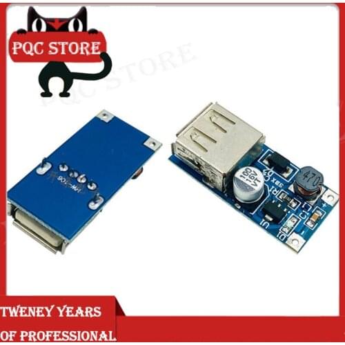 5pcs DC-DC Boost Module Power Supply Module 0.9V ~ 5V to 5V 600MA USB Mobile Power Boost Circuit Board