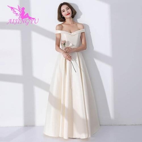 AIJINGYU 2021 2020 hot sexy elegant dress women for wedding party bridesmaid dresses