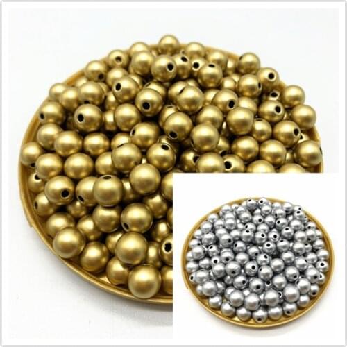 New 6 8 10 12 14mm of Acrylic Beads Earrings Necklace Accessories Beads For Jewelry Making DIY Jewelry Findings