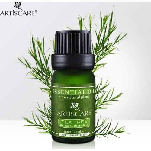 ARTISCARE pure tea tree essential oil for the face care acne treatment oil blackhead remover anti scar spots facial massage oil
