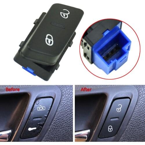 Car Central Door Lock Control Switch Controlling Button For VW Golf 5 MK5 1K0962125B Car Switch Relay Accessories