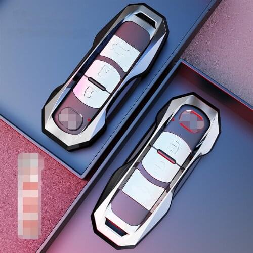 Car Key Case Cover For Mazda 2 3 6 Axela Atenza CX-5 CX5 CX-7 CX-9 2014~17 Auto Key Shell
