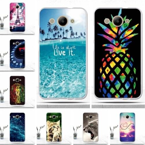 For Huawei Y3 2017 Case Cover for Huawei Y5 Llite 2017 Cover Silicon Phone Case for Huawei Y3 2018 Y5 Llite 2017 5.0" Coque Cute