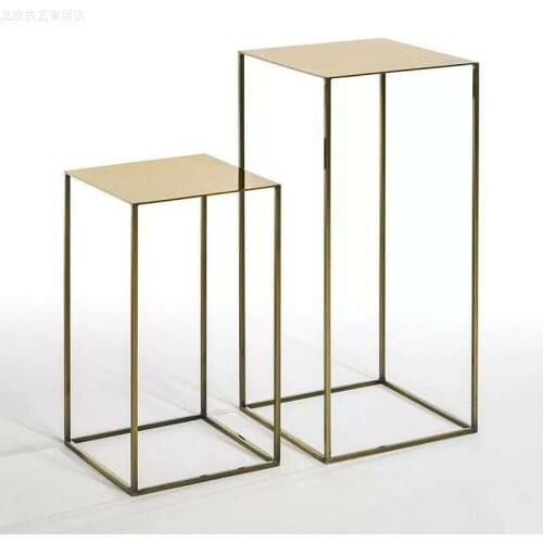 Stainless Steel Flower Display Rack Living Dining Room China Furniture Custom Factory- 001