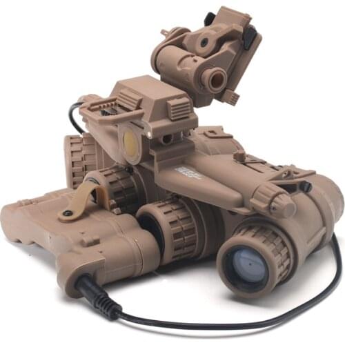 DE GPNVG 18 Night Vision Goggle NVG Model With Plastic L4G24 NVG Mount Adapter Goggle Night Vision Cover For Tactical Helmet