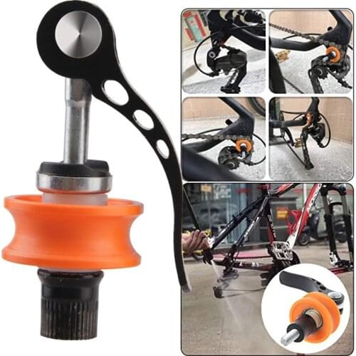 Bike chain keeper Chain Cycling-Chain-Keeper-Holder Supporter Washer-Tools Cleaning-Accessories Mountain-Road-Bike