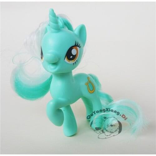 P8-029 Action Figures 8cm Little Cute Horse Model Doll Lyra Heartstrings 02 Anime Toys for Children