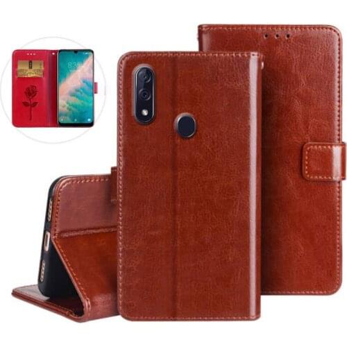 Phone Cover For ZTE Blade 10 Prime Case Flip PU Leather Wallet Stand Capa For ZTE Blade 10 Prime Z6530 Fashion Protective Shell