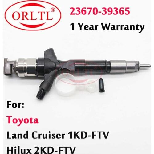 Common Rail Injector 23670-39365 Diesel Nozzle SM295050-0524 Auto Fuel Sprayer 295050-0461 For Toyota Hilux 3.0D 2010-1KD-FTV
