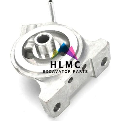 Hot selling Engine Parts SK460-8 Fuel Filter Head Filter Seat For Kobelco Excavator