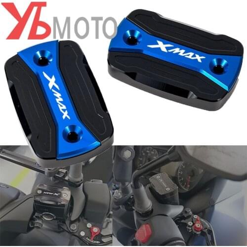 Fluid Reservoir Caps For YAMAHA XMAX 300 250 125 XMAX300 2017 2018 2019 2020 Motorcycle Accessories Brake Oil Tank Cover
