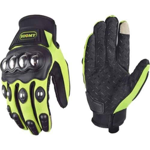 SUOMY Summer Motorcycle Riding Gloves Breathable Motocross Cycling Gloves Touch Screen MTB Biker Riding Gloves For Men Women
