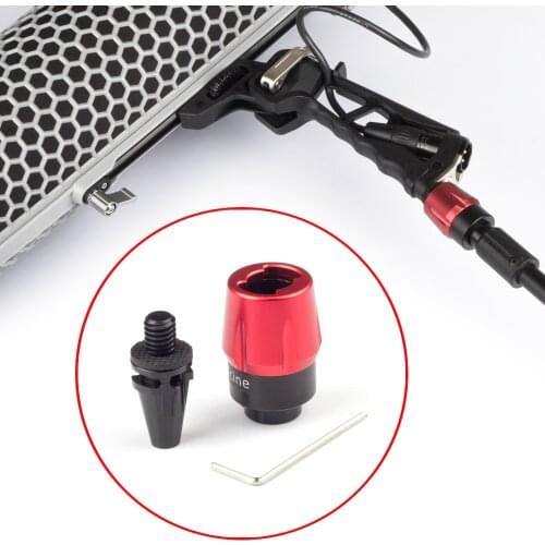 MQR-05 Mini Quick Release Connector Mount fr Music Audio Mixer Recorder Microphone MIC Boom Pole Sound Shock Rig Camera Ambient