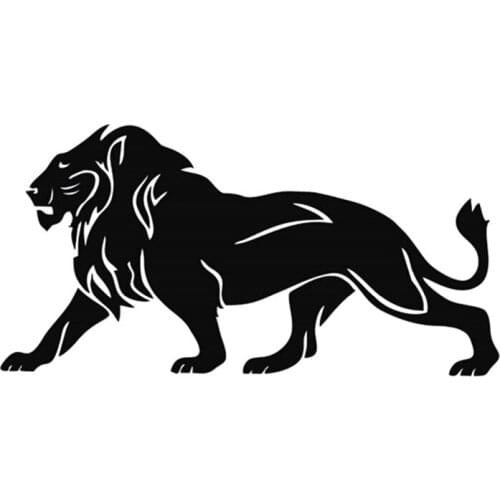 Car Sticker Lion Decal Auto Stickers Bumper Styling Accessories Animals Universal for Q30 Volkswagen Tesla Model X BMW