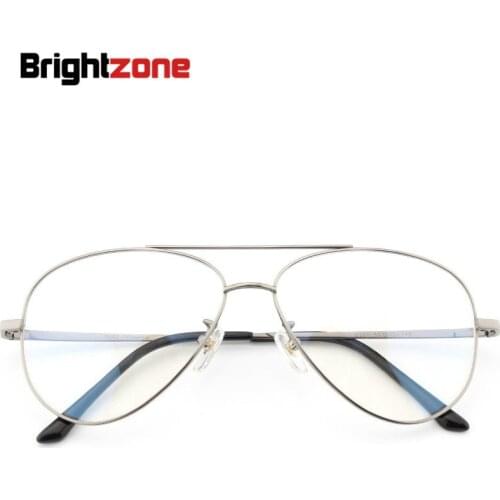 High End Pure Titanium Pilot Oversize Optical Myopia Eyeglasses Prescription Eye Glasses Frame For Men Women Oculos De Grau