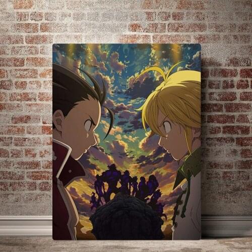 Wall Art Japan Anime Canvas Painting HD Prints The Seven Deadly Sins Poster Home Decor For Bedroom Modular Pictures Framework