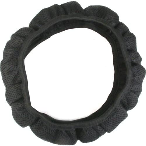 Breathable Mesh Cotton Vehicle Car Steering Wheel Cover Grip Glove Sleeve 38CM