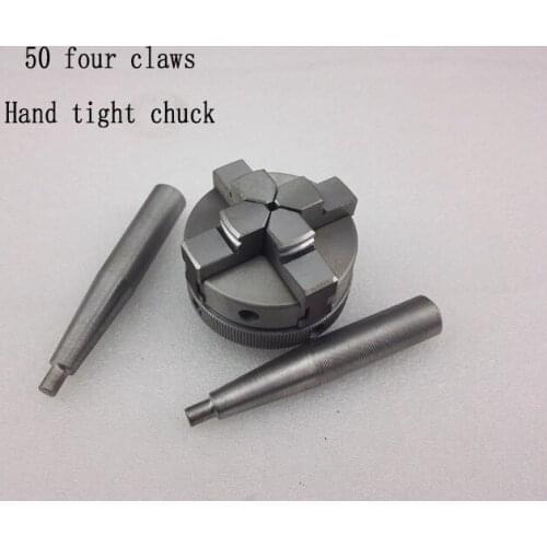 Four-claw 50/65/80/90/125 Lathe Large Diameter Jade Bracelet Aperture: 19/35 / 60mm Round Woodworking Machine Chuck