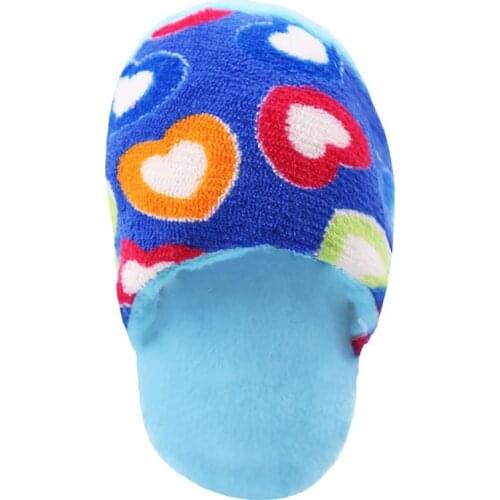 Dorakitten 1pc Plush Dog Toy Creative Shoes Shape Bite-Resistant Pet Chew Toy Pet Squeaky Toys Pet Supplies Dog Favors