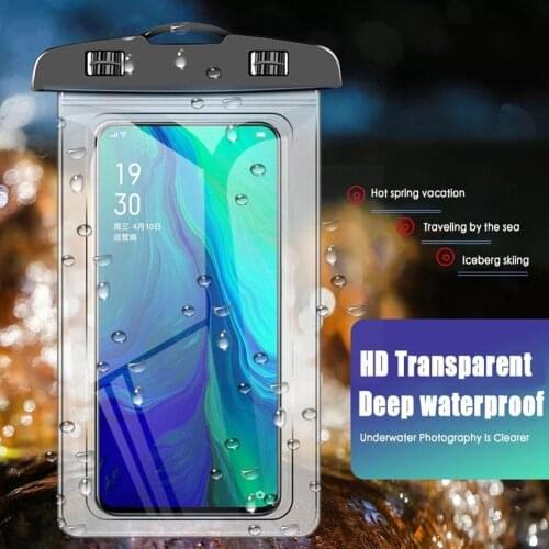 Portable Waterproof Case Mobile Phone Cover Universal For Iphone 12 11 Pro Waterproof Plus Bag Pro for Samsung 11