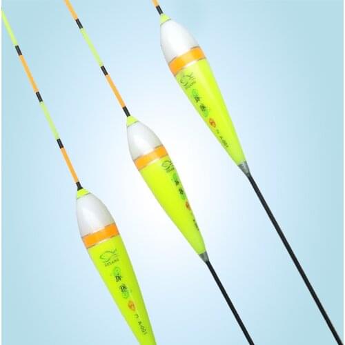 Fishing Float Nano Material Long 33.8-34.3-34.8cm, Lead Weight 1.1-1.3-1.6g for Fishes in Lakes or Rivers No. 1, 2, 3, 1 Set