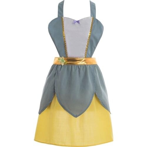 Family christmas clowns Mother and daughter clothes family matching clothes birthday princess shirt tinker bell dress lady apron