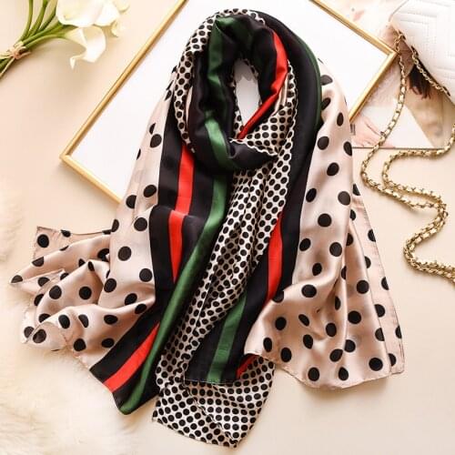 2020 Luxury Brand New Summer Women Silk Scarf Beach Hijab Shawls and Wraps Female Foulard Echarpe Designer Bandana Free shipping