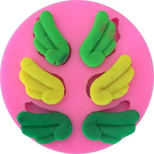 Angel Wings Silicone Mold Fondant Cake Decorating Tools Chocolate Gumpaste Molds Sugarcraft Kitchen Accessories