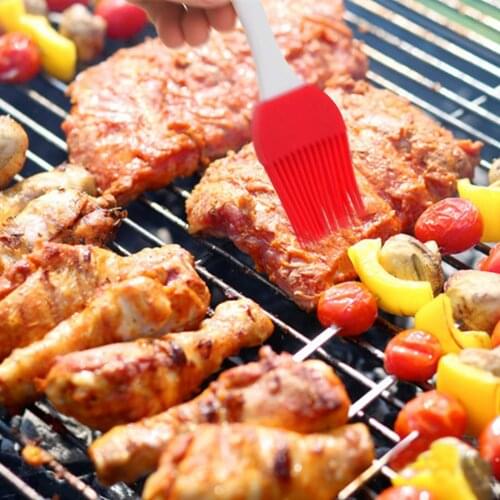 Silicone Basting Pastry Brush Oil Brushes Baking Bakeware Bread Cook Brushes Bbq Brush Diy Kitchen Safety Baking Tool L3