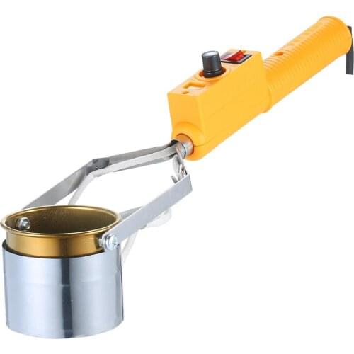 SWDT98-C Portable Titanium Alloy Tin Furnace Temperature Adjustable Tin Soldering Pot 380W High Power Melting Furnace