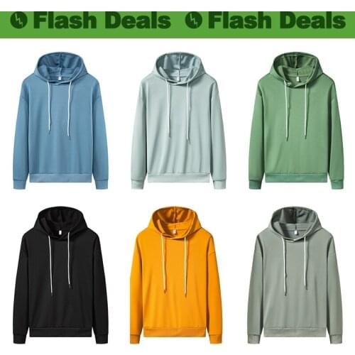 Autumn Hoodie Men Oversize Male Sweatshirt Casual Sport Cotton Solid Basic Boy Hoodies Men Sweatshirts Women Pullover Top Spring