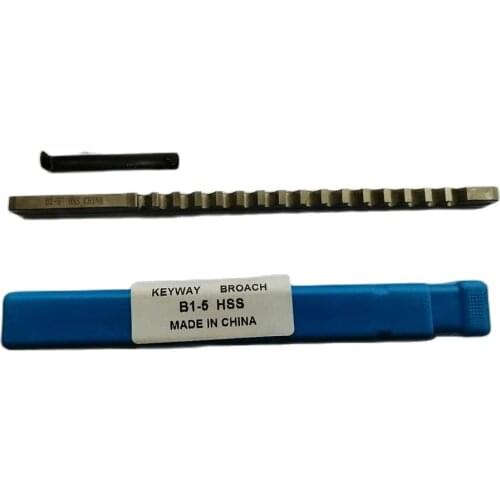 Push-Type Keyway Broach 5mm B1 Metric Size Broaches Broaching Tools for CNC Router Tool for CNC Router Metalworking