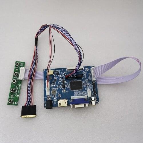 LCD screen universal drive motherboard LVDS universal drive-free plug and play 1920X1200 1366X768 1280X800 1024X600 800X480, etc