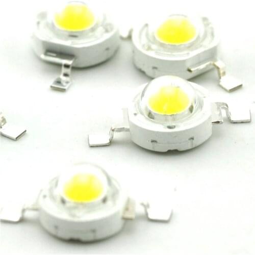 10pcs 3w LED Red 3.4 - 3.6v high power led beads high brightness + 10PCS aluminum radiator-fan