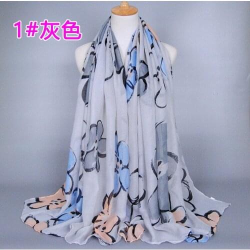 5pcs/lot colourful ladies wrap classic high quality scarves/scarf 6color fashion cotton petal shawls muslim hijab Solid