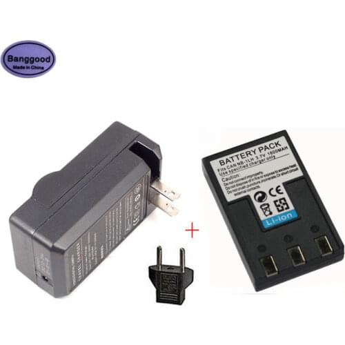 Lot 1/2PCS Banggood 3.7V 1600mAh NB-1LH NB-1L NB 1LH NB1L NB1LH Camera Battery For CANON IXUS 300 300a 320 330 400 430 500 V2 V3